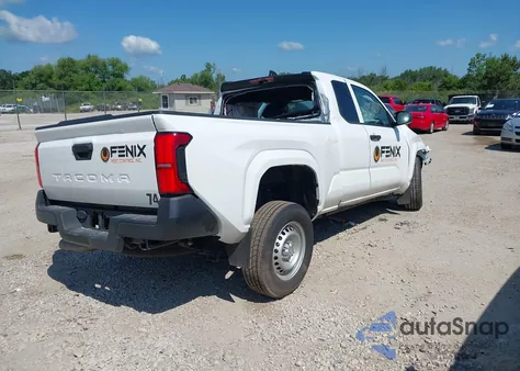 2024 Toyota Tacoma Sr 2Wd из США, поврежденный, VIN 3TYJDAHN3RT015525